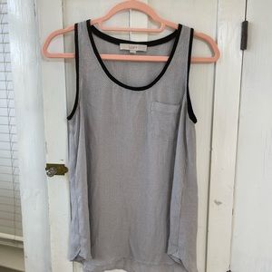 Great Ann Taylor Loft Dressy Sleeveless Blouse